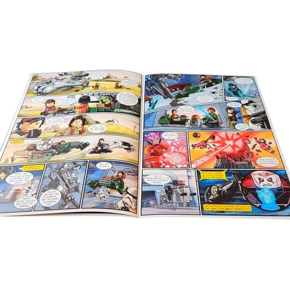 2015 SDCC Exclusive Lego Star Wars The Rebels Strike Back Comic, WREN, NM 9.4 - Picture 3 of 7